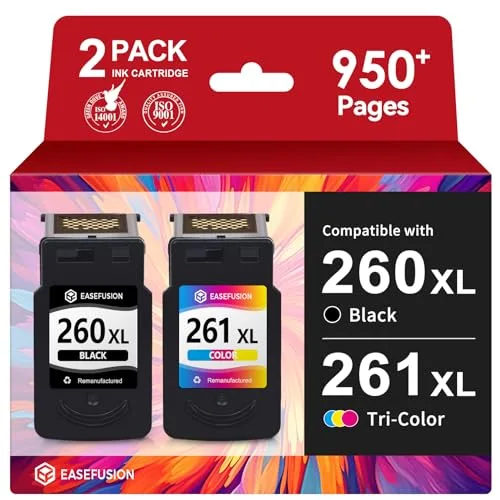 EaseFusion 260XL/261XL Combo Pack